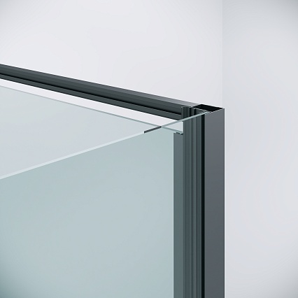 Душевая дверь Niagara Nova 80x195 прозрачное, графит NG-35-8AGR