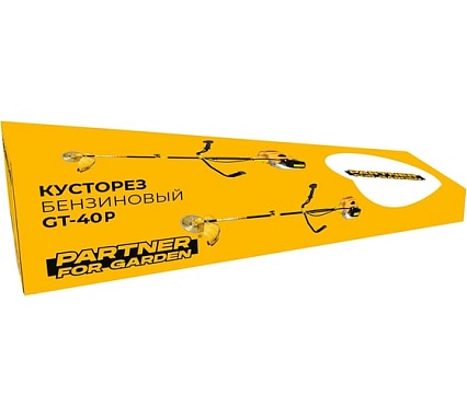 Триммер кусторез бензиновый для травы садовый Partner For Garden GT 40 P (ШК) 5632