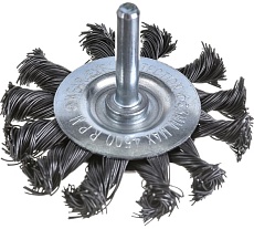 Кордщетка радиальная витая (65 мм) для дрели Redverg 6623591