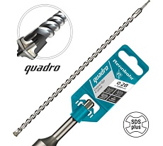 Бур Quadro (28x1000 мм; SDS-plus) RENNBOHR 512810