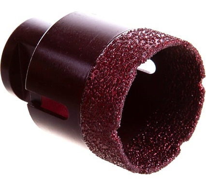 Коронка алмазная вакуумная по камню D45-15W-35L-M14 (45х35 мм; М14) Messer 06-35-045