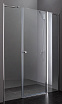 Душевая дверь Cezares ELENA-W-B-13-40+60/30-P-Cr-R 130x195, рифленая, R