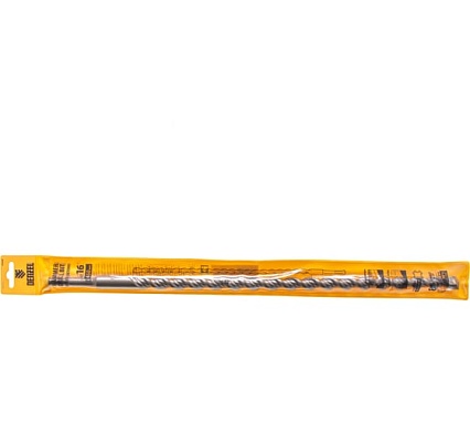Бур по бетону, двойная спираль, Cobalt W-tip (16x460 мм; SDS PLUS) Denzel 705040