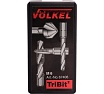 Резьбонарезной набор VOLKEL М 6 шаг 1.0мм HSS-G 4пр. V67406