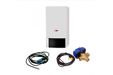 Газовый настенный конденсационный котел с датчиком и 3-х ходовым клапаном Wolf CGB-50 комплект K8614758004