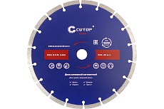 Диск отрезной алмазный сегментный 230x22.2 мм CUTOP 60-23026