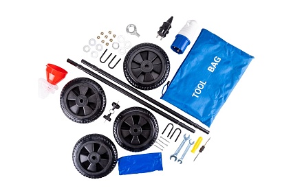 Дизельный генератор Foxweld expert d5500-1, 5.0-5.5 квт, 1ф, розетки 1x16a + 1x32a, ппп, мфд 3в1 8895