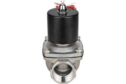 Электромагнитный клапан DN.ru VS2W-101E-NC Ду15 Ру10 сталь, резьба 1/2" EPDM 220B AC D130-01257