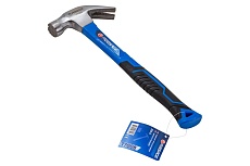 Молоток-гвоздодер с магнитным держателем гвоздя Forsage 250гр. F-T7008(56615)