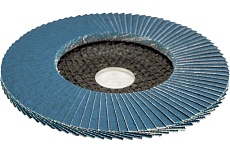 Круг лепестковый торцевой, прямой, цирконат 100% 125х22.2 мм, P-120 ABRAFORM AF-FLAP-FT-125-P120-ZR100