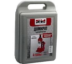 Гидравлический домкрат REDMARK 4 т, с перепускным клапаном в кейсе, высота мин/макс 180/340 мм RM20404B