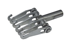 Универсальный обратный молоток с захватом с 6-ю крюками Wiederkraft F014/4
