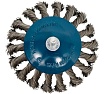 Кордщетка дисковая с хвостовиком 100 мм для дрели Forsage F-BCK104(51492)