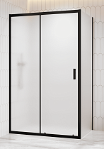 Душевой уголок RGW Classic CL-133B (CL-13B + Z-03B) 140x90 Cora, черный 060913349-44