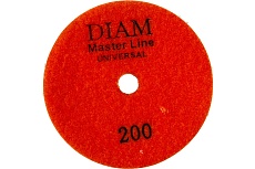 Круг алмазный гибкий шлифовальный Master Line Universal (100х15 мм; №200; сухая/мокрая) Diam 625