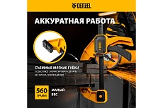 Струбцина Denzel f-образная, быстрозажимная, 150x80 мм, усиленный нейлоновый корпус 20505