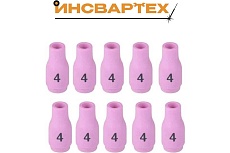 Сопло керамическое TIG Инсвартех 9-20-25 13N №4, 10 шт IST0133
