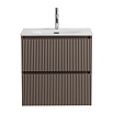 Тумба с раковиной BelBagno Uno 60 см Бежевый матовый