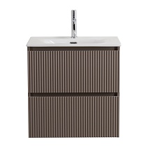 Тумба с раковиной BelBagno Uno 60 см Бежевый матовый