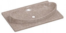 Раковина Санта Вега 70 см речной песок, 900142