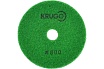 Алмазный гибкий шлифовальный круг (черепашка), 100 мм, Р800, сухой KRUGO PPD040800