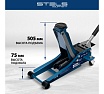 Гидравлический подкатной домкрат Stels быстр.подъем, 3 т, QUICK LIFT 51137