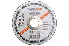 Круг отрезной по металлу и нержавейке (115х1.6х22.23 мм; тип 41) Flexione 10001048