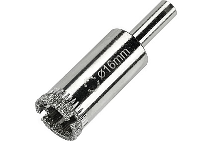 Коронка алмазная по керамике, плитке и стеклу 16 мм (2 шт.) Diamond Industrial DIDCBC016