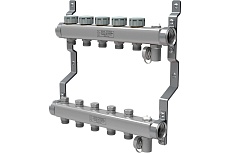 Коллектор в сборе Royal Thermo нержавеющая сталь, универсальный 1 ВР-3/4 НР, 11 выходов НС-1080940