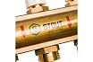 Распределительный коллектор из латуни без расходомеров 11 вых. STOUT SMB 0468 000011