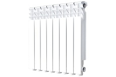 Алюминиевый радиатор Grosseto 500/80 6 секций Grosseto ECO З 2033704