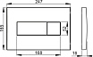 Инсталляция для унитаза AlcaPlast SET AM101/1120-3:1 RU M371-0001 с кнопкой хром