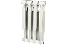 Биметаллический радиатор Rommer Optima BM 500 4 секции RAL9016 89570