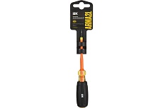 Отвертка IEK Arma2l 5 диэлектрическая sl2,5x75 т3 A2L5-SC30-T3-SL-25-075