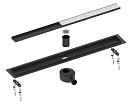 Трап для душа Timo Drain System 700 DS230207/03 70 см, вставка Plate, черный