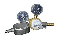 Редуктор для газового баллона (ацетилен) БАМЗ БАО-5МГ 0000048
