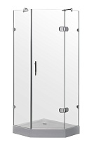 Душевой уголок Timo BY-839 80C 80x80 стекло прозрачное