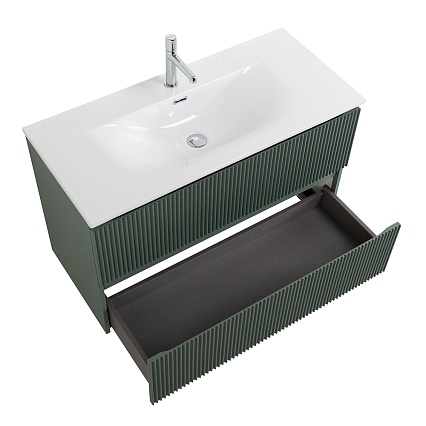 Тумба с раковиной BelBagno Uno 100 см Еловый матовый
