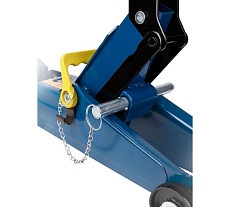 Подкатной гидравлически домкрат Kraft 2.3 т, min 135mm-max350mm KT 820008