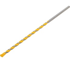 Сверло по бетону (6x200 мм; цилиндрический хвостовик) Kranz KR-91-0310