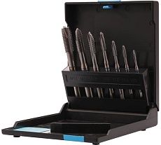 Набор машинных метчиков VOLKEL M3-M12 HSSE-TiCN DIN371/376 (B/4-5P) 7пр V47859