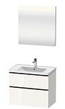 Мебель для ванной Duravit D-Neo 80 см White High Gloss Decor