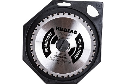 Диск пильный Industrial Металл (165х20 мм; 36Т) Hilberg HF165