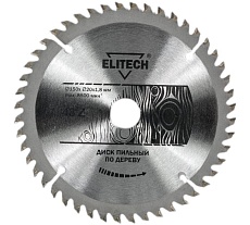 Диск пильный по дереву (150х20/16 мм; 1.8 мм; 48Z) Elitech 1820.053000