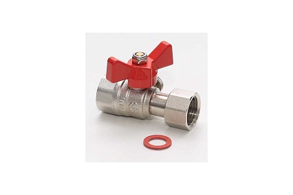 Шаровой кран для подключения манометра MVI 1/2"bрx1/2"bр BV.660.0404
