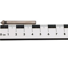 Зенкер конусный по металлу 6.3x45 мм, М3, сталь HSS, для дрели Pobedit 4970303