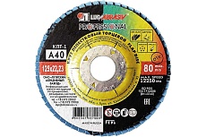 Круг лепестковый плоский Луга КЛТ1 125х22 А 40 14А 40/Р40 4603347337998 D91012522140400