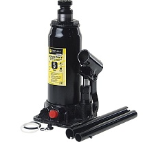 Гидравлический бутылочный домкрат в кейсе Эврика с клапаном, 5 т, ремкомплект ER-80051S