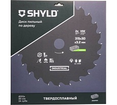 Пильный диск SHYLD по дереву твердосплавный 315x30 мм, 24 зуба 6692485