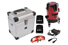 Самовыравнивающийся построитель лазерных плоскостей Zitrek LL4V1H-2Li-MC 065-0187